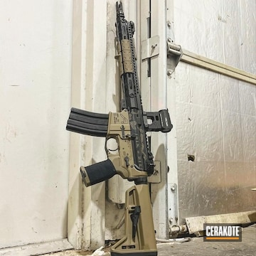 Gadsen Aero Ar15 Coated With Cerakote In H-146 And H-267
