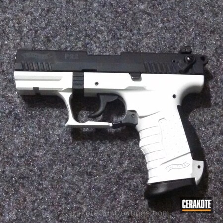 Powder Coating: Bright White H-140,Handguns,Walther