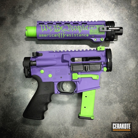 Powder Coating: AR9,Bright Purple H-217,Green Mamba H-351,PCC