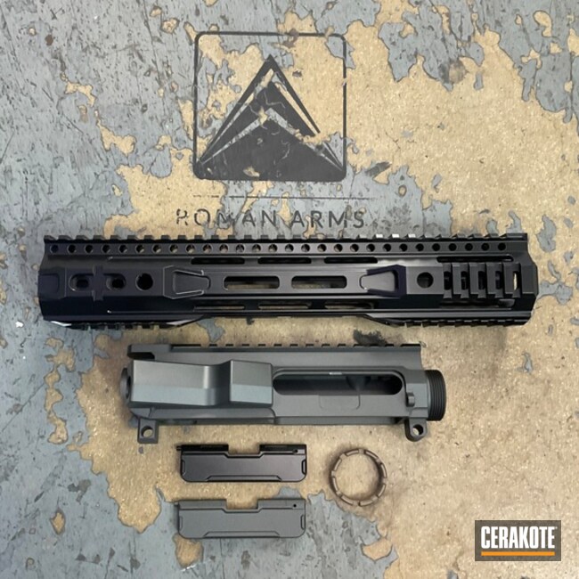 Smoked Bronze, Carbon Grey And Blackout Franklin Armory Upper