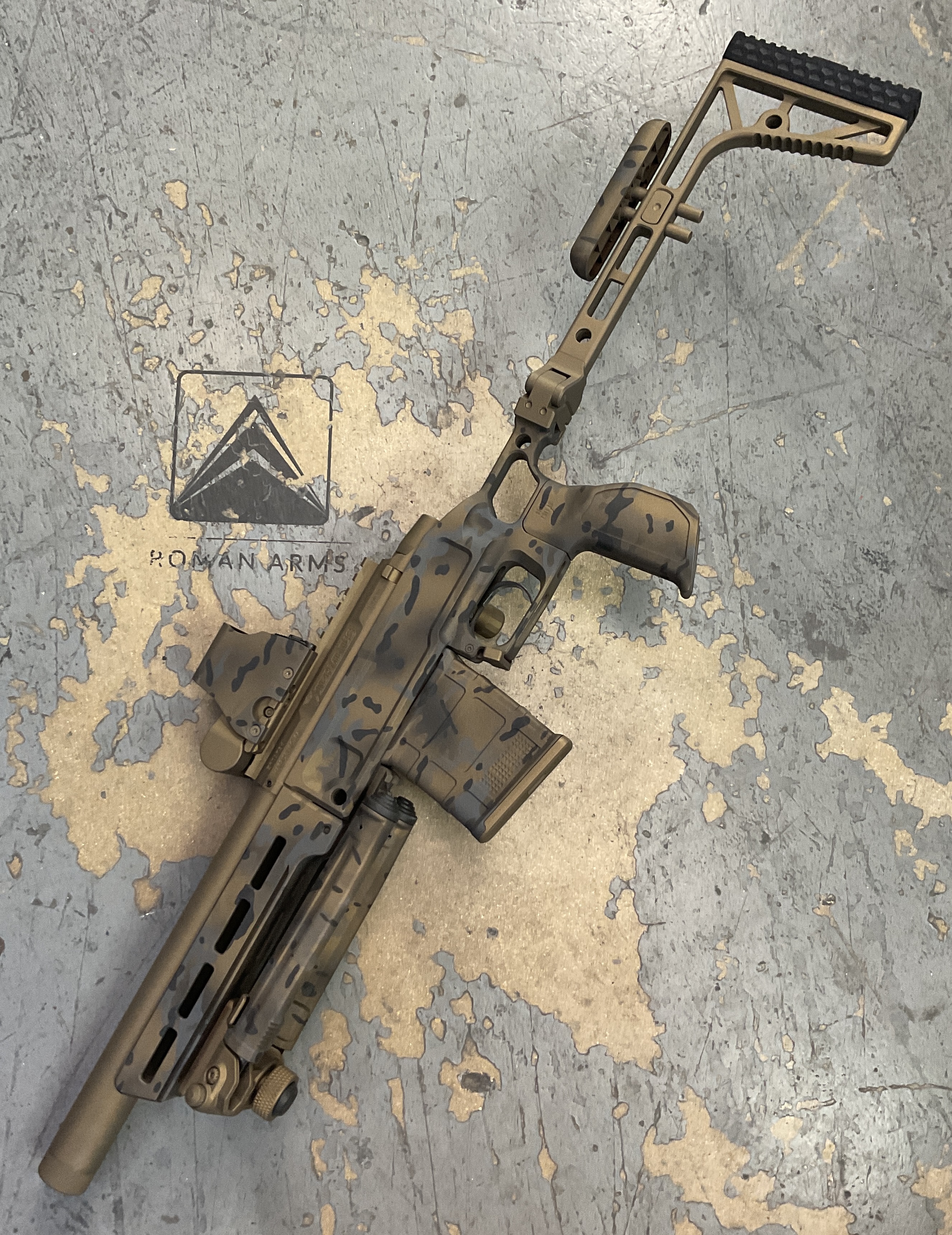 Terminous Zeus Action featuring H-210, H-146 and H-148 | Cerakote