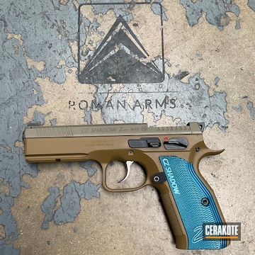 Cz Shadow Ii Coated With Cerakote In H-187