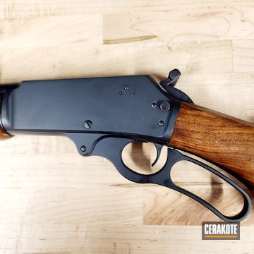 Marlin Lever Action Coated With Cerakote In H-238