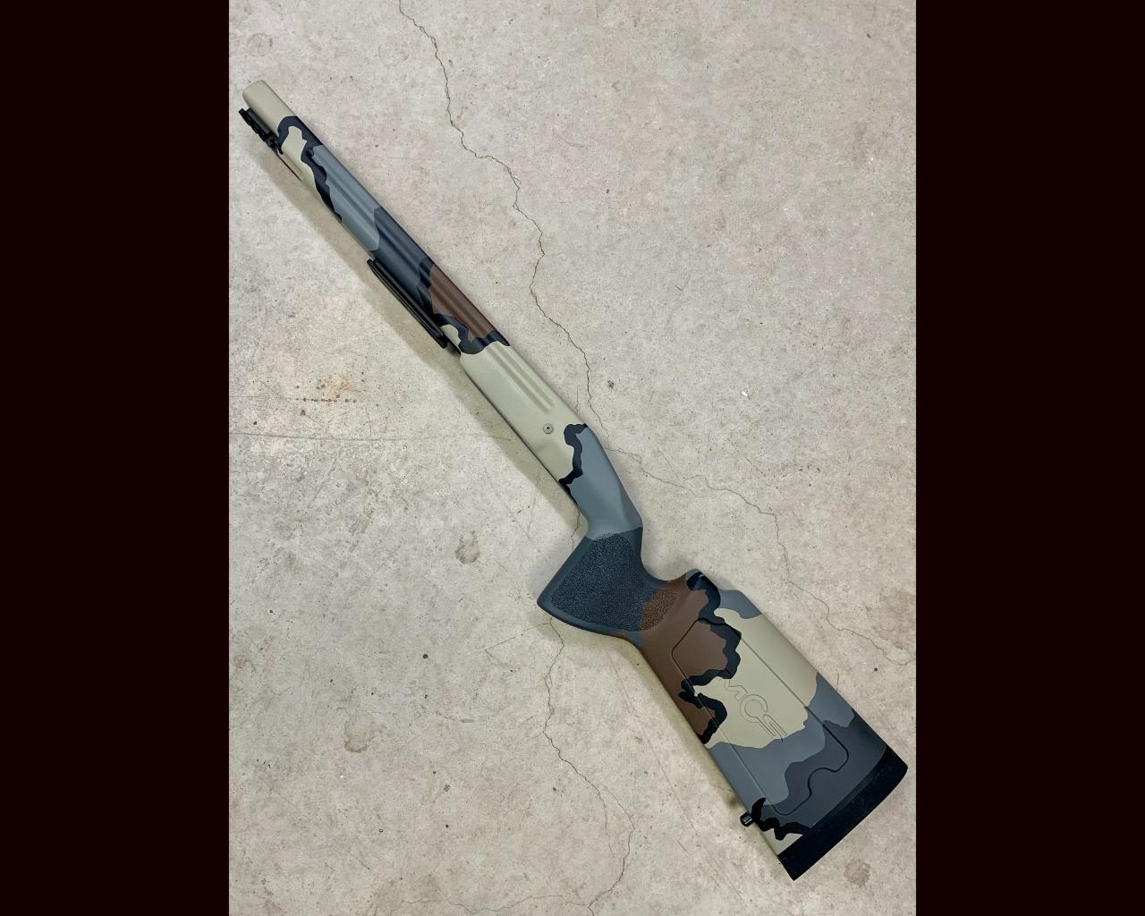 Mcs Rifle Mcs Camo Rifle Stock done in Camo® Dark Brown, Sig™ Dark Grey, Graphite ...