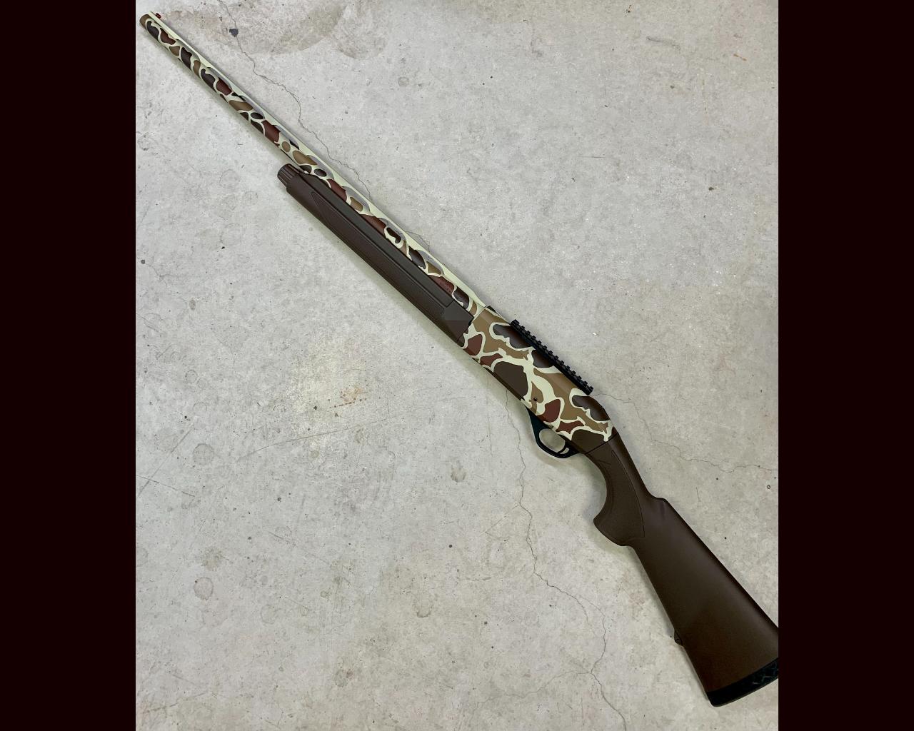 Drake Camo Duck Gun | Cerakote