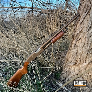 Winchester Model 12 Coated With Cerakote