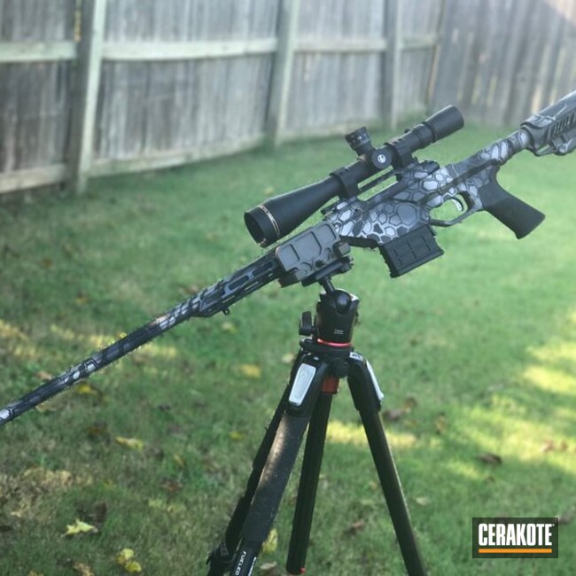 Cerakoted Savage In H-170-, H-234 And H-190 With Multicam Pattern