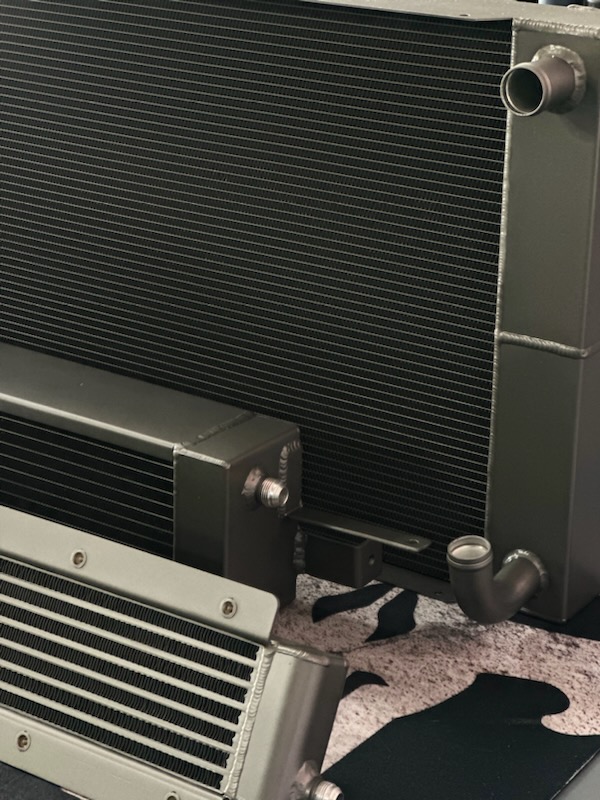 CBR Radiator & Intercooler | Cerakote