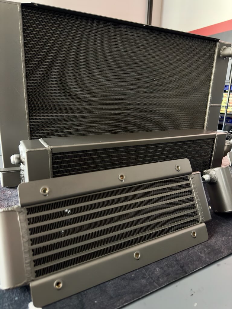CBR Radiator & Intercooler | Cerakote
