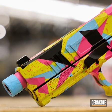 Powder Coating: Armor Black C-192,Bazooka Pink H-244,Electric Yellow H-166,Palmetto State Armory,Custom Camo,RUBY RED H-306,Robin's Egg Blue H-175