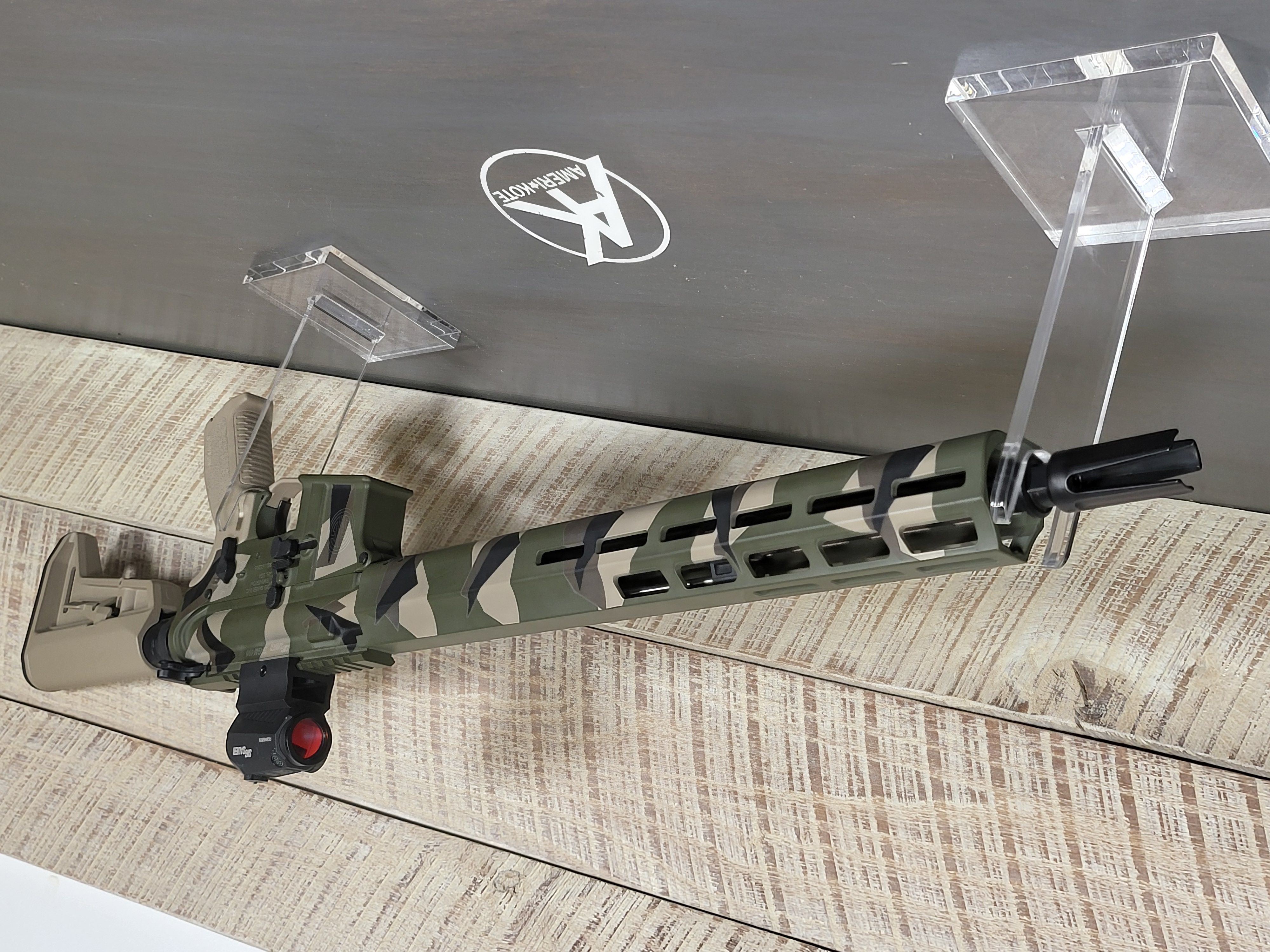 Cerakote Splinter Camo Ar15 | Cerakote