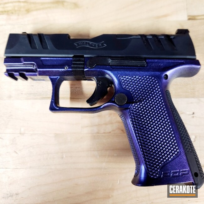 Walther Pdp Coated With Cerakote In Fx-105 And H-146