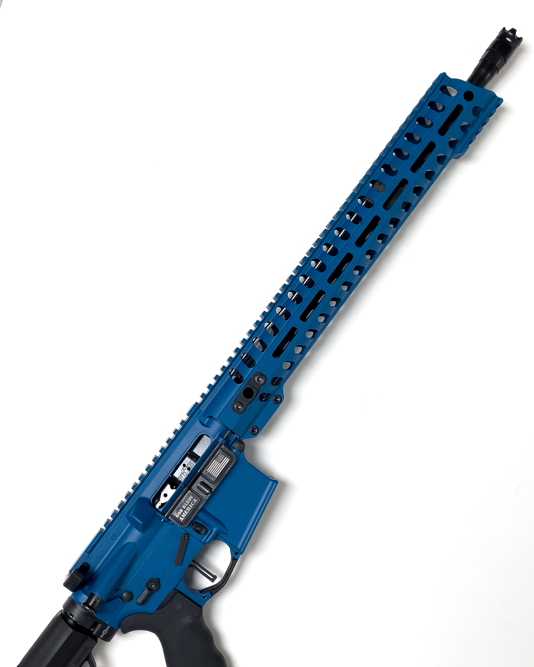 Ar2 Code Blue Element Ar using a Sea Blue Finish | Cerakote