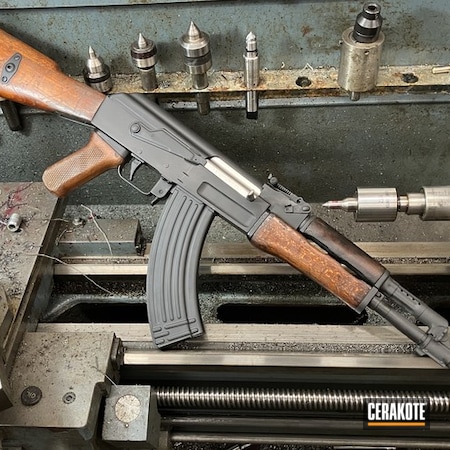 Powder Coating: Graphite Black H-146,AK-47,AK