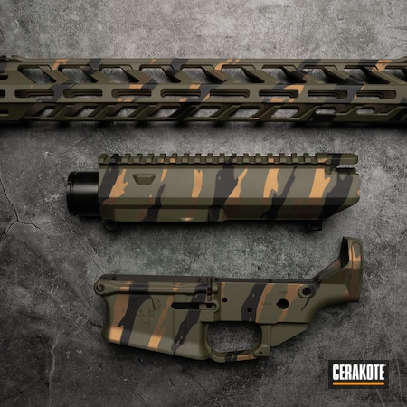 Powder Coating: MIL SPEC GREEN  H-264,Stag Arms,O.D. Green H-236,AR15 Builders Kit,Coyote Tan H-235
