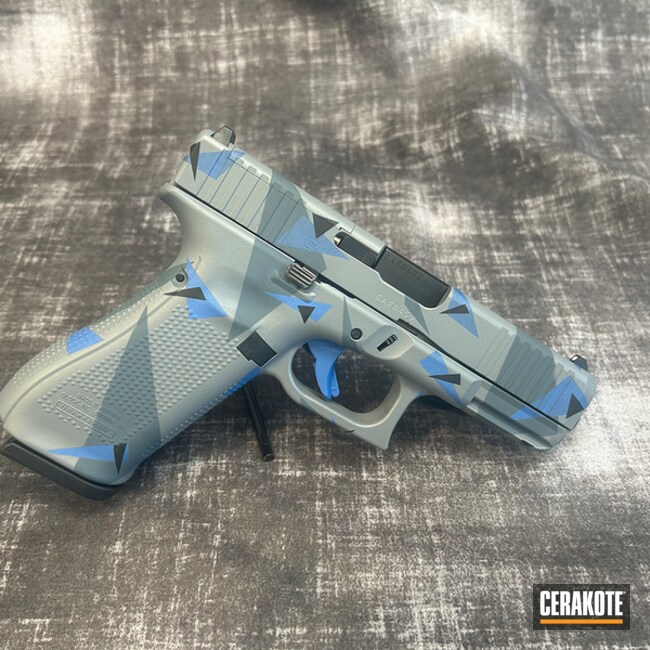 Glock Splinter Camo Coated With Cerakote