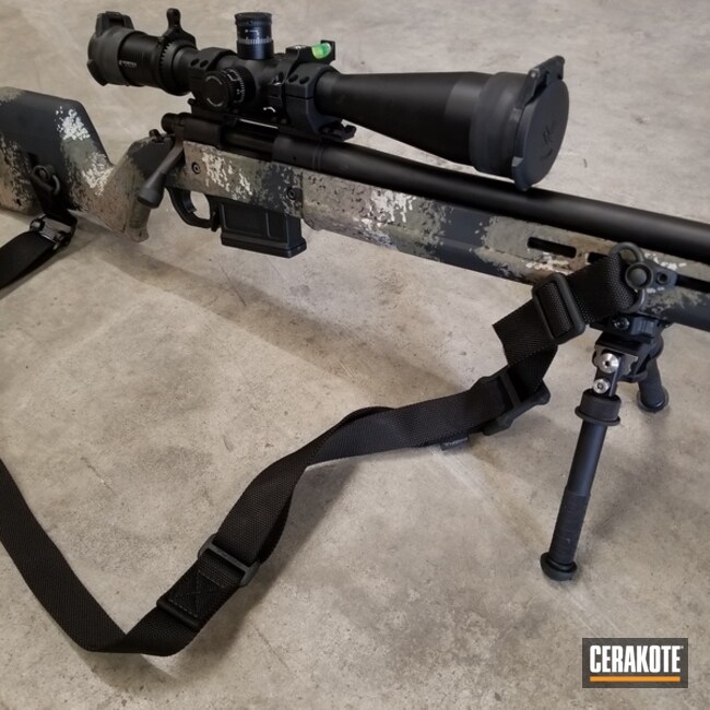 Cerakoted Remington 700 In H-190, E-200, H-236 And H-140