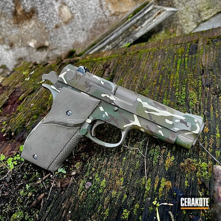 Powder Coating: MULTICAM® OLIVE H-344,Smith & Wesson,Chocolate Brown H-258,Highland Green H-200,Pistol,MultiCam,BENELLI® SAND H-143,MCMILLAN® TAN H-203,MAGPUL® FLAT DARK EARTH H-267