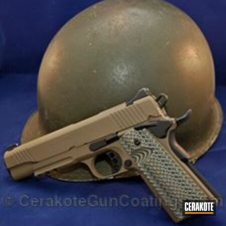 Powder Coating: Handguns,Armor Black H-190,MAGPUL® FLAT DARK EARTH H-267