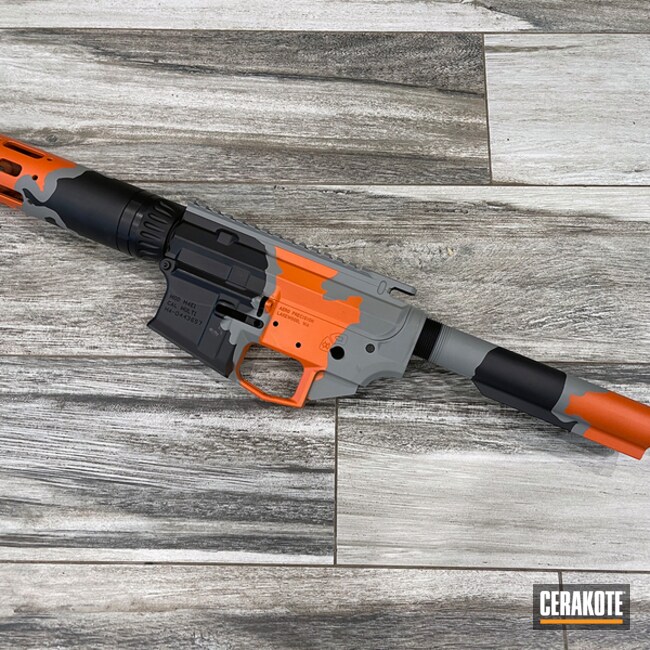 Aero Builder's Kit In Hunter Orange, Stealth Grey And Graphite Black