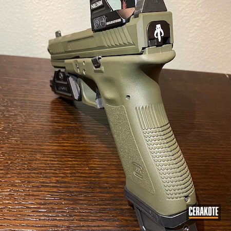 Powder Coating: MIL SPEC GREEN  H-264,Glock 17