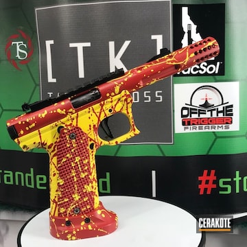 Tacsol / Tandemkross Mkiv Racer Coated With Cerakote In C-300, H-354 And H-216