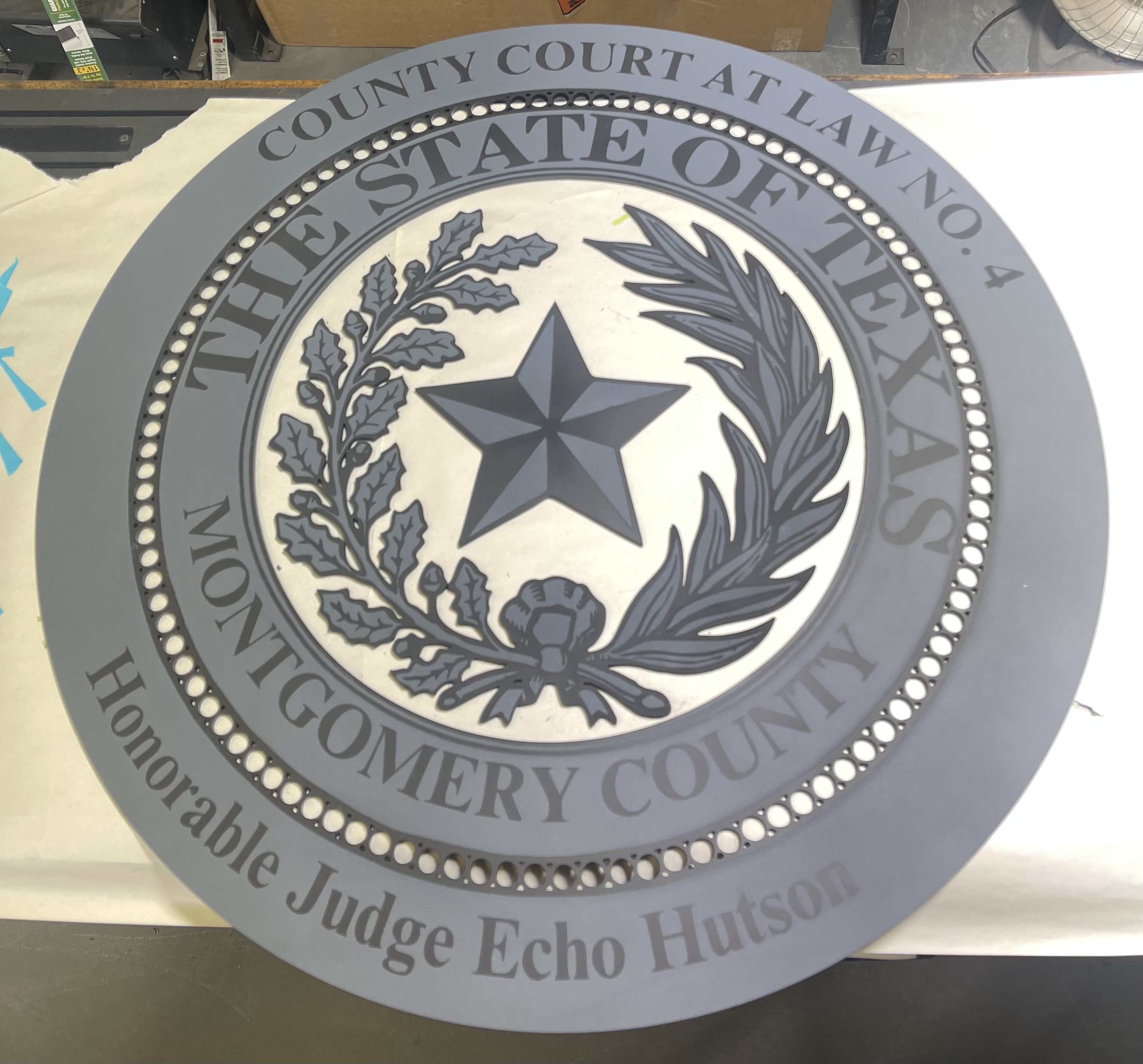 Editable Judge Sign Judges Sign | Cerakote