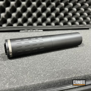 Silencerco Coated With Cerakote In H-146