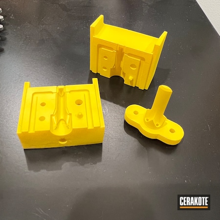 Powder Coating: Electric Yellow H-166,3D printed