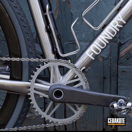 Powder Coating: Cycling,Cranks,Bikes,Titanium H-170