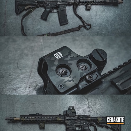 Powder Coating: Graphite Black H-146,Black Multi Cam,EOTech,S.H.O.T,Sniper Green H-229,SIG™ DARK GREY H-210,TREXKILLER
