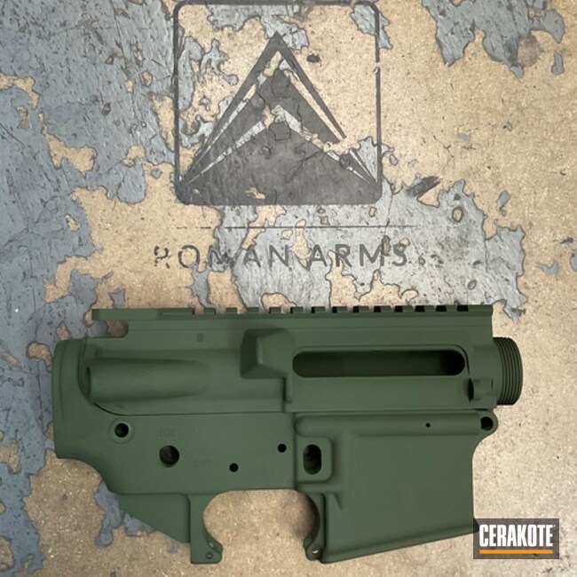Fs Green Builder Set Coated With Cerakote In H-34094
