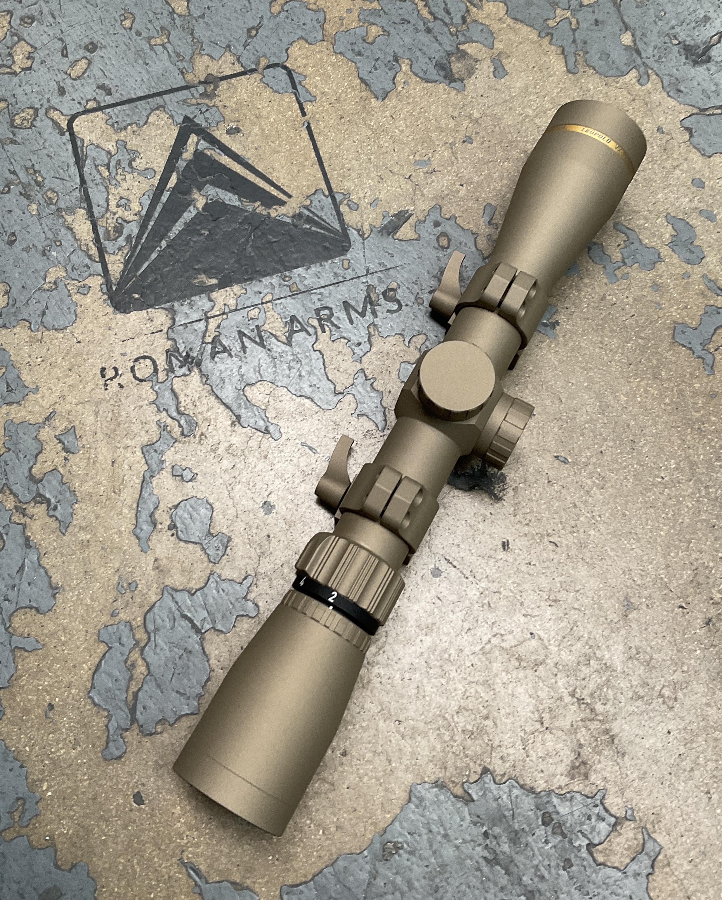 Leupold With Warne Rings using E-250 and H-122 | Cerakote