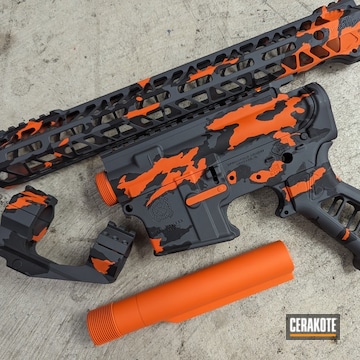3 Color Camo Builder Set Coated With Cerakote In H-190, H-345, Fx-103 And H-234