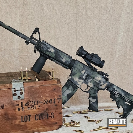Powder Coating: Armor Black H-190,Sniper Green H-229,Camouflage,TROY® COYOTE TAN H-268