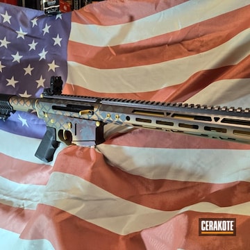 The Dragon Ar10 Coated With Cerakote