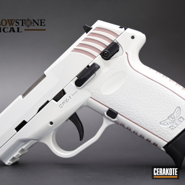 Sccy Cpx Coated With Cerakote In Fx-102, H-300, H-327 And H-140