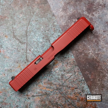 Firehouse Red Glock 17 Slide