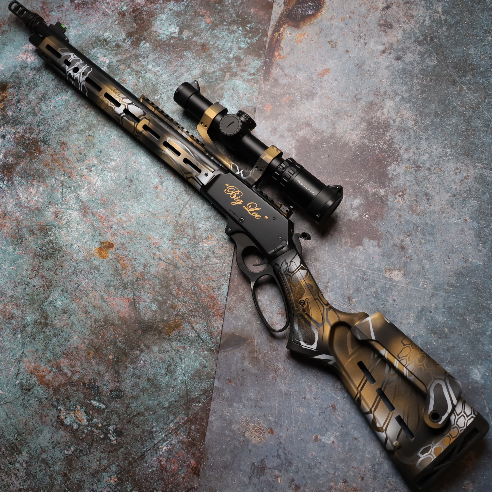 Project Marlin Kryptek Marlin featuring Armor Black, Bright White, Tungsten, and Gold ...