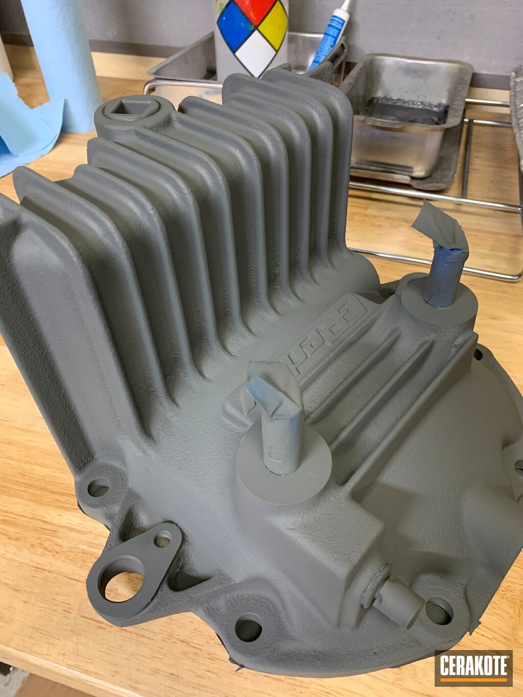 240sx rear differential covers Cerakote