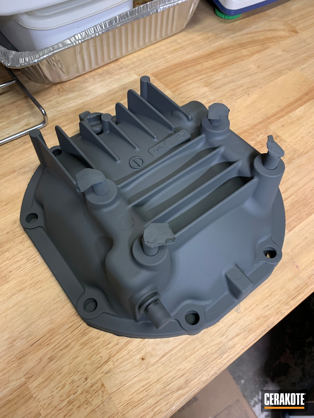 240sx rear differential covers Cerakote