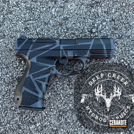 Powder Coating: Graphite Black H-146,Smith & Wesson,Stone Grey H-262,Pistol,P99,Custom