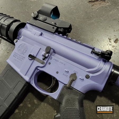 Powder Coating: Smith & Wesson M&P,Smith & Wesson,CRUSHED ORCHID H-314,Reflex Sight,Tapco
