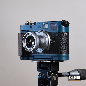 Leica M6 Coated With Cerakote In E-220 And E-160