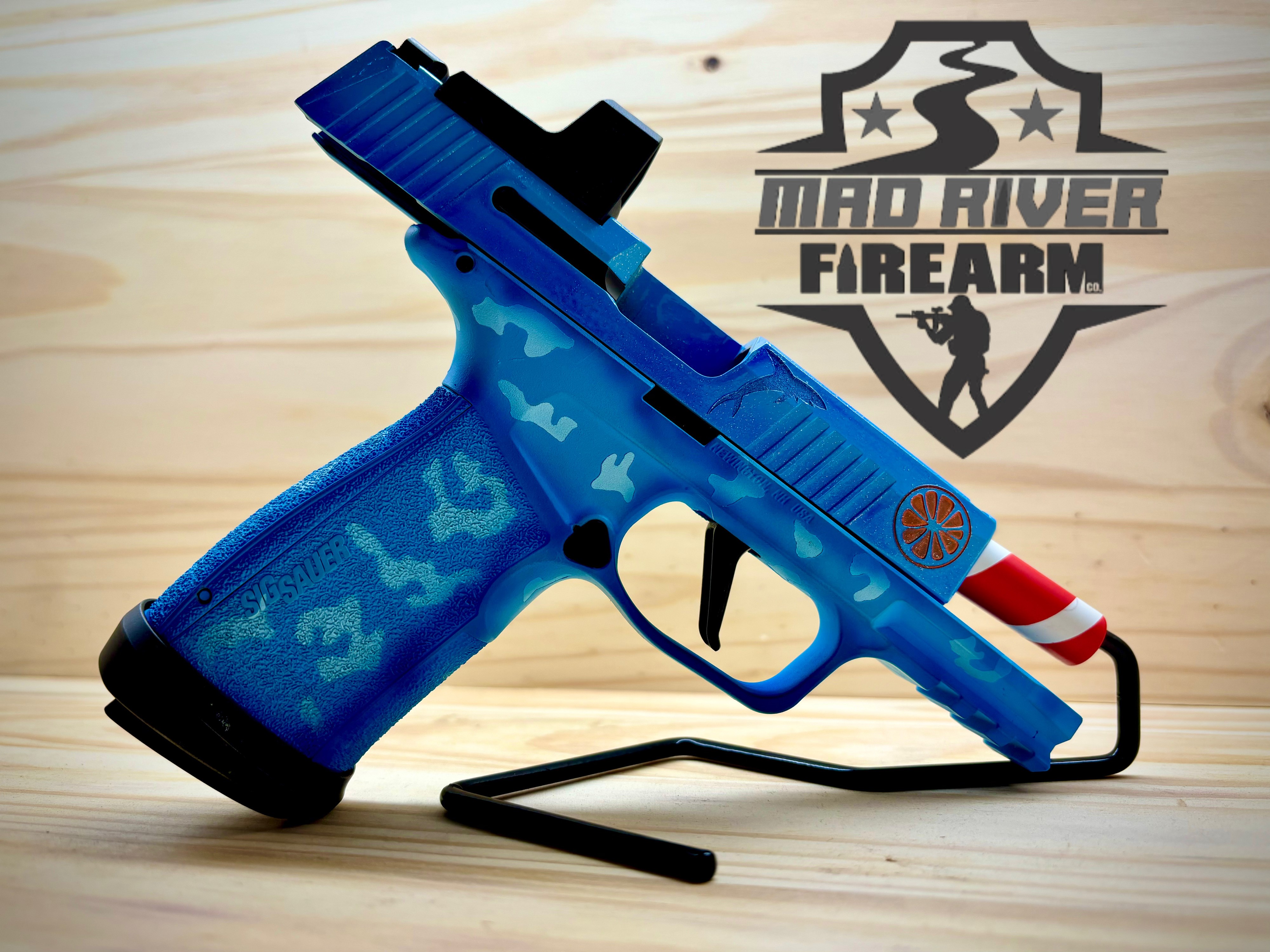Blue Raspberry Cerakote FISHBOWL - SIG SAUER P365 X-MACRO | Cerakote