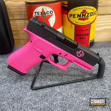 Powder Coating: Glock,Glock 43X,Lady Glock,Prison Pink H-141