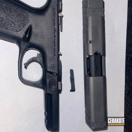Powder Coating: Armor Black C-192,Black,Cerakote,Handguns,Pistol,Cerakote C Series,Custom Mix,C series,Handgun,TUNGSTEN C-111