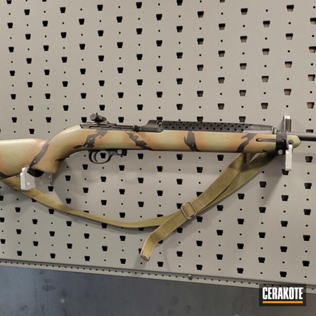 Jungle Camo M1 Carbine