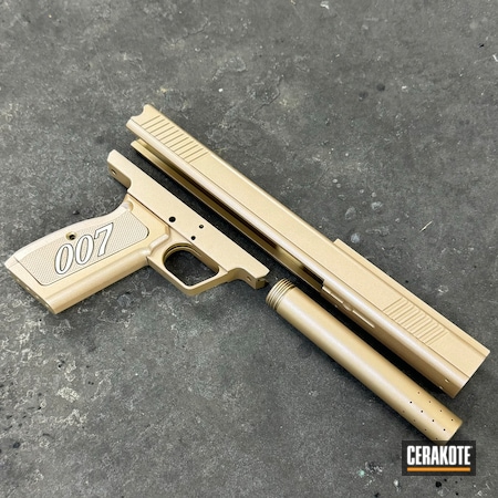 Powder Coating: Gold H-122,HIGH GLOSS CERAMIC CLEAR MC-160,Paintball Marker