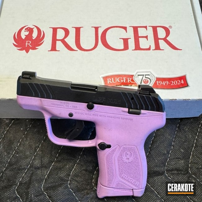 Ruger Lcp Coated With Cerakote In H-332